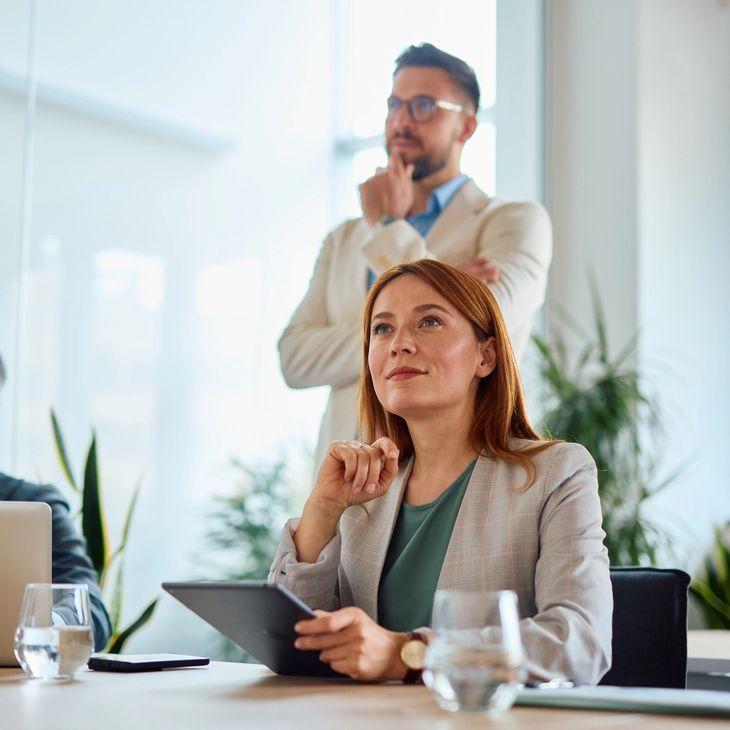 Business technology strategy discussion